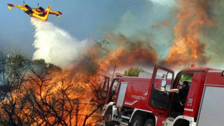 Η στιγμή που η πυρκαγιά στο Μάτι «ξεφεύγει» και ο πανικός – Συγκλονιστικό βίντεο